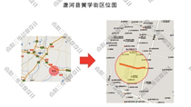 唐河县黉学街区位图